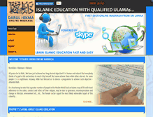 Tablet Screenshot of darulhikma.com